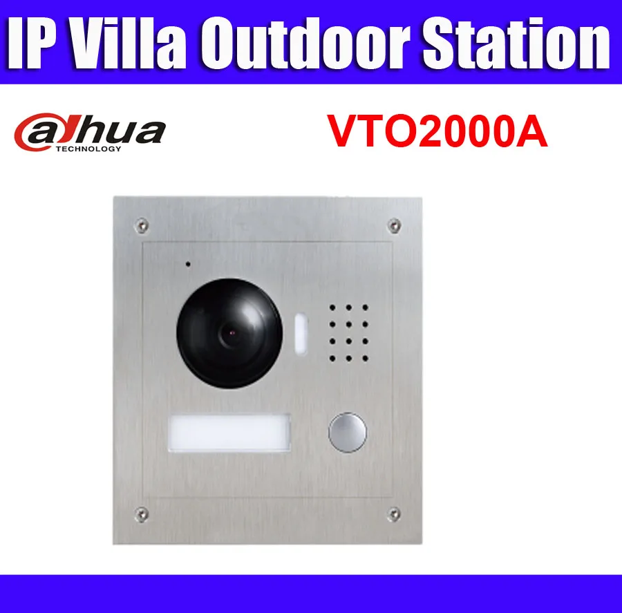 

VTO2000A 1.3MP Video Door Phone POE P2P Metal Villa Outdoor Station Remote intercom mobile APP Night vision