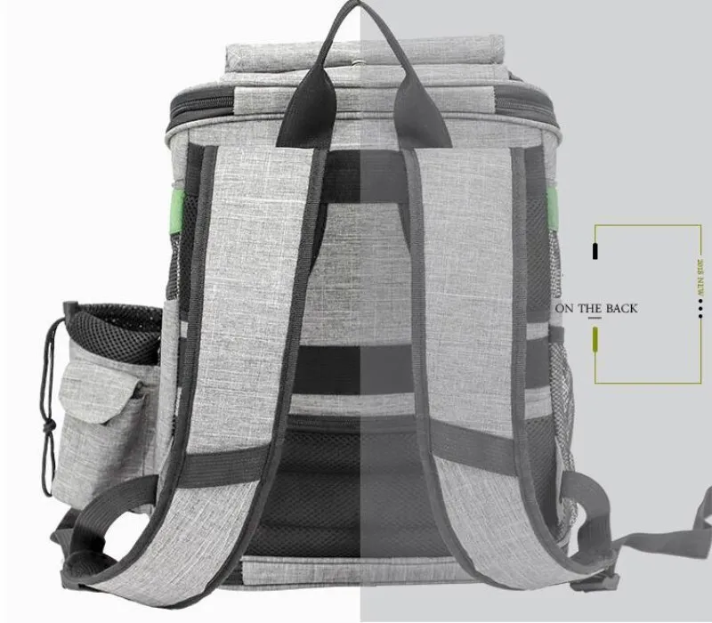 Dog Carrier Backpack Bag Breathable Dogs for small dogs Cat Bag Portable Pet Shoulder Dog Stuff Hiking Travel Walking Riding