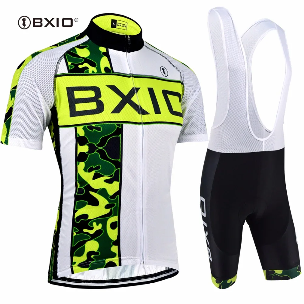 

BXIO Summer Cycling Jersey Top Quality Seamless Stitching Short Sleeves Bicycle Clothing 5D Gel Pad Short Maillot Ciclismo 136