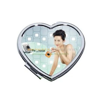 

10pcs/lot Heat Shaped Sublimation Customized Blank Makeup Mirror