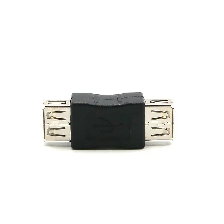 100 шт. USB 2,0 Тип A женский f-удлинитель адаптер соединитель F/F конвертер