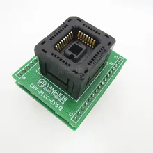 CNV-PLCC-EP512 PLCC32/DIP28 burn-в гнездо золотое покрытие тестовая плата для интегральных схем сиденье Тесты гнездо Тесты скамья