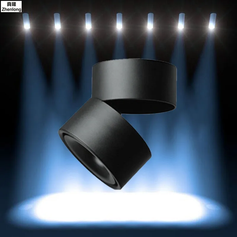 

LED Track Light Clothing Shop Windows Showrooms Exhibition Spotlight COB LED Ceiling Rail Spot Lamp Traditional Collection Light