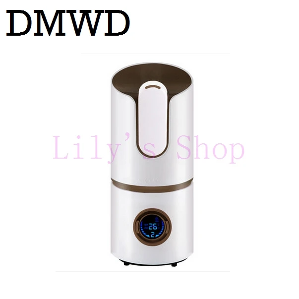 

Electric air Ultrasonic humidifier mute home office mini Fogger essential oil Diffuser Purifier mist maker Timer LED display EU