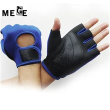 Mege бренд cycking Прихватки для мангала Половина Finger ударопрочный противоскольжения дышащий горный Велосипедный Спорт Прихватки для мангала Спортивная безопасность Для мужчин велосипед одежда