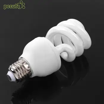 

13W E27 Spiral Reptiles Lizard Turtle UV UVB Light Lamp Heating Bulbs AC 220-240V Reptile Lamp E27 Reptile Lamp Pet Supplies