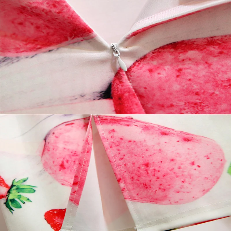 New Style Lady Skirt Long Floral Printed Boho Skirts Womens Elegant Casual High Waist Knee Length Work Short Skirt Plus Size 2XL Skirts