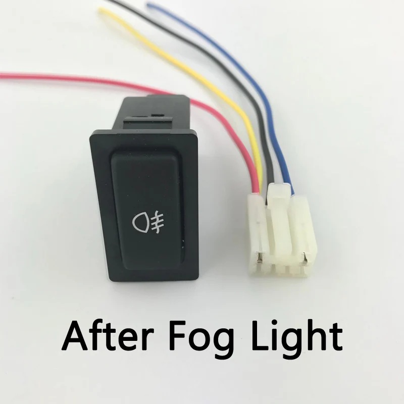 

Fog Light LED DRL Camera Recorder Monitor Rader Parking Flash Volume Tailgate Fan light Switch Button For Toyota LC95 prado 3400