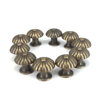 

Small Bronze Door Knobs Case Cabinet Cupboard Drawer Pull Handle Jewelry box Miniature Dome Knobs 18 x 17mm 10pcs