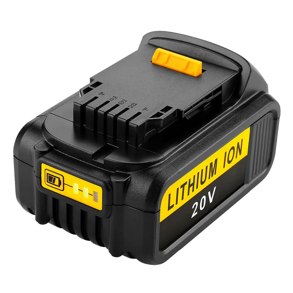 

3pcs x High Capacity 6000mAh 20V Li-ion Battery For Dewalt 20V Battery for Dewalt DCB200 DCB181 DCB182 hot sell