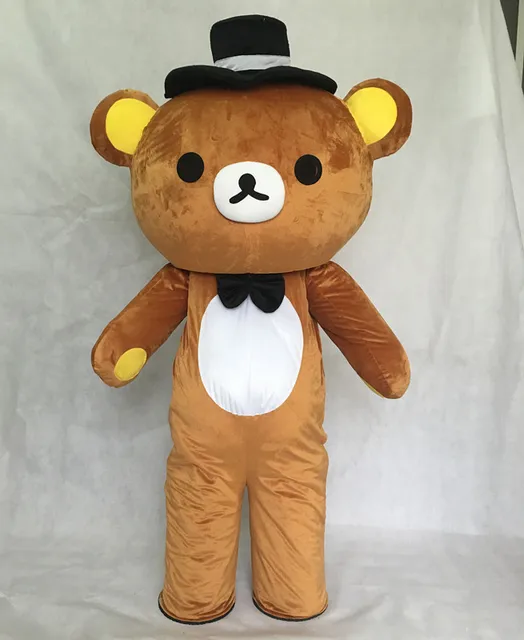janpan rilakkuma mascot costumes fancy bear mascot costume carnival