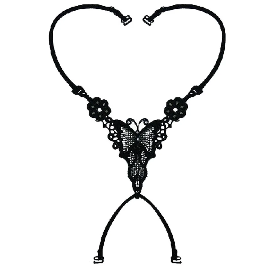 

Free Shipping Smart Women New Sexy Underwear Cross Back Butterfly Bra Shoulder Strap 80511