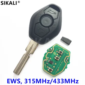 

Remote Key for BMW EWS System ID44 Chip 315MHz/433MHz for X3 X5 Z3 Z4 1/3/5/7 Series with HU58 Pocket Knife