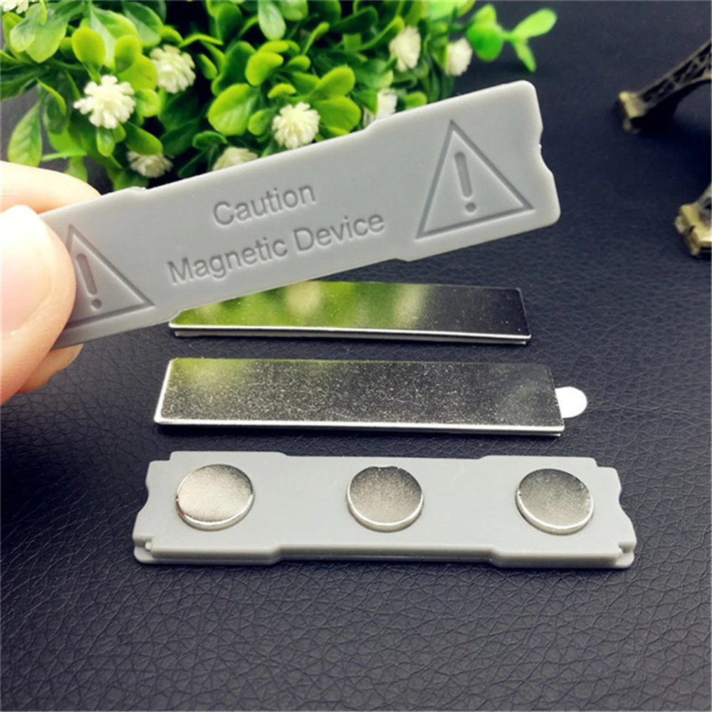 10pcs 64*15mm Wholesale Plastic Strong Name ID Tag Badge