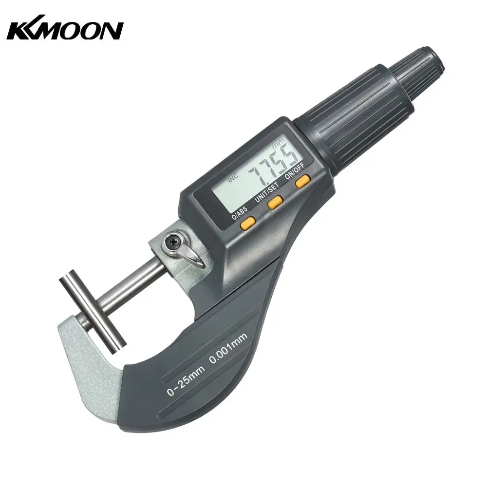 

0-25mm High Precision Electronic Digital Outside Micrometer Micro Caliper Length Measuring Tool Micrometers 0.00005"/0.001mm