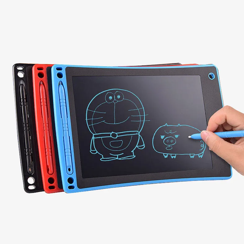 New 10 Inch Graphics LCD Tablets for Drawing Writing Digital Drawing Pad For Kids' Birthday Gift Black/Red/Blue/Green