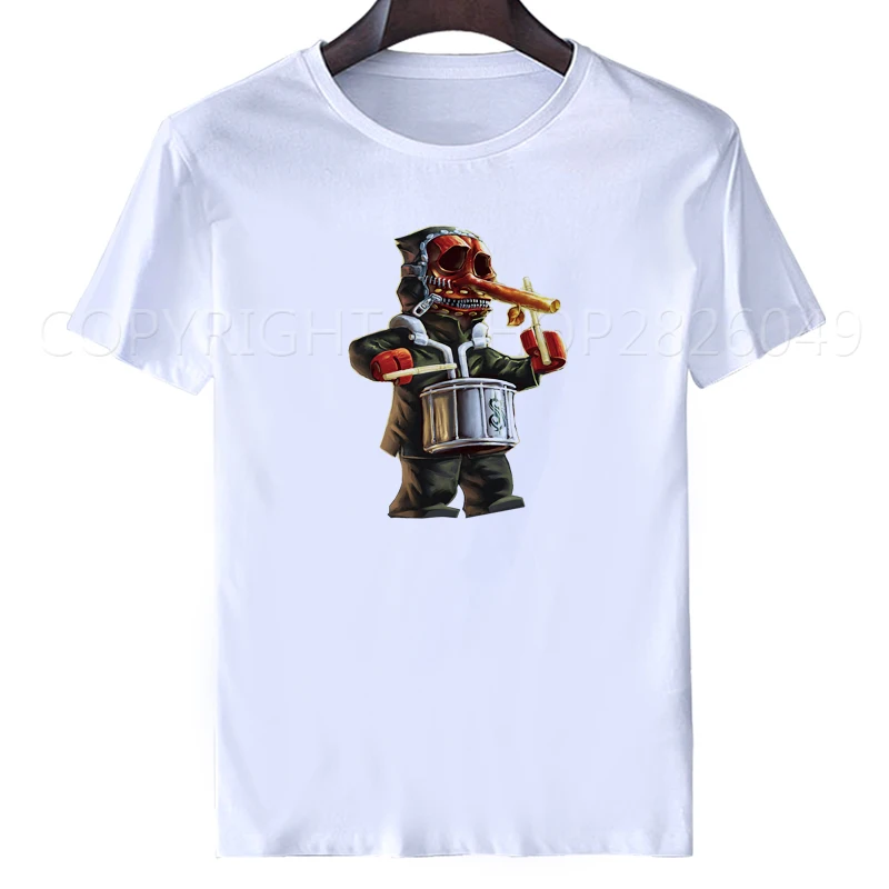 

Rocksir 2019 Summer Style Fashion Men T Shirt Men's Shirt Rock Band Slipknot Print Hip Hop Tee XXXL