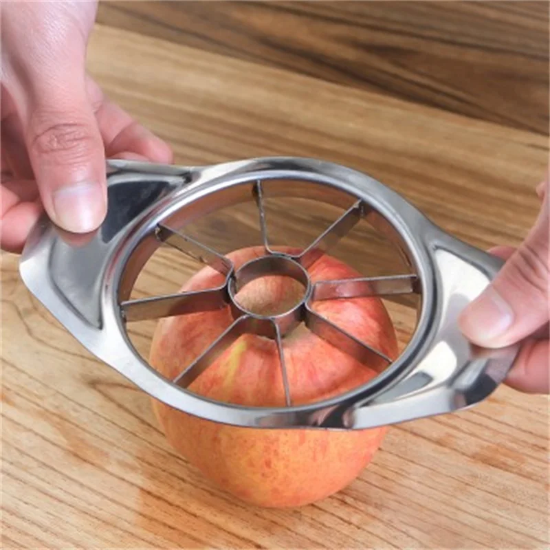 Apple Cutter Steel Slicer Vegetable Fruit Pear Peeler Divider Corer