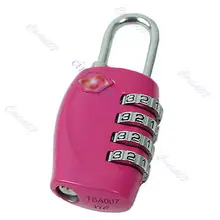 A96 “tsa reajustable de 4 dígitos combinación de viaje equipaje maleta lock candado hp # xy #