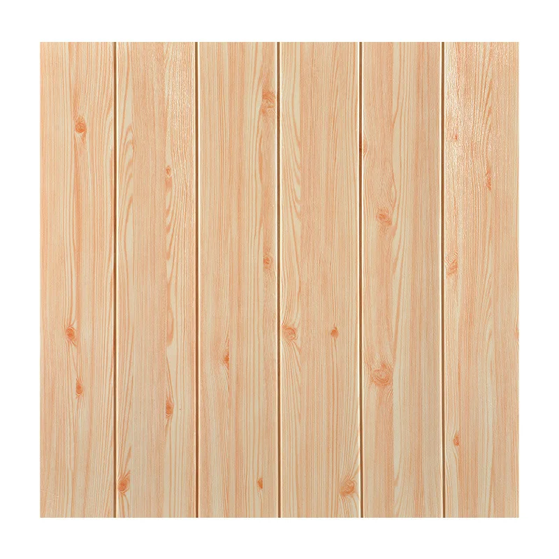 3d wallpaper self-adhesive wall stickers wood grain wall skirt decoration living room foam anti-collision soft three-dimensional