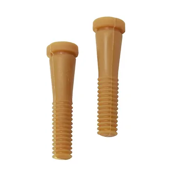 

20 pcs Poultry Rubber Rod Pigeon Quail Length 100mm Rubber Plucking Fingers Removal Machine Glue Stick Plucker