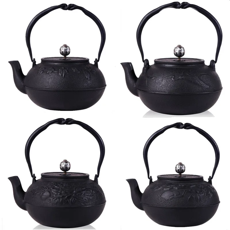 2018 Cast Iron Tea Pot No Coating Japanese Kung Fu Tea Set Handmade