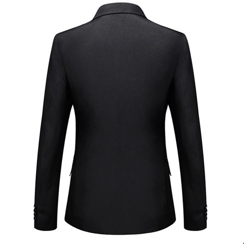 Men Slim Fit Blazer High Quality Patchwork One Button Casual Blazers Jacket Autumn Winter Masculine Blazer Plus Size M-4XL (13)