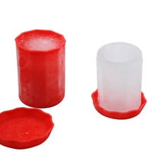 Форма чашки, форма для льда, силиконовая крышка для мороженого, инструмент для кухни, сделай сам, аксессуары для кубиков льда, замороженный стакан, форма для замораживания, форма для приготовления льда, лотки для льда