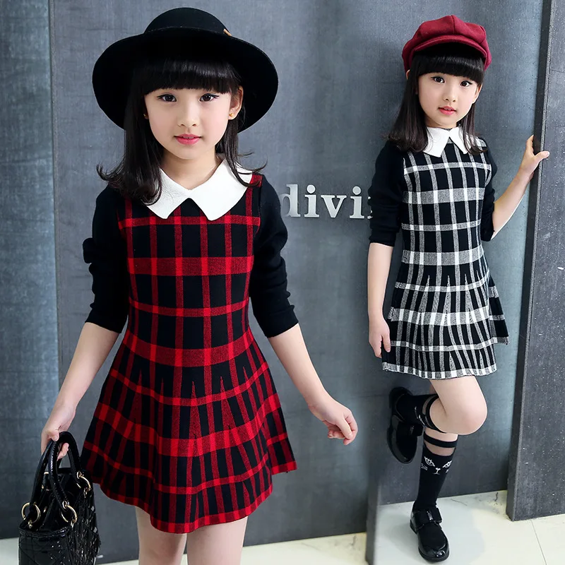 Baby Girls Dress Long Sleeve Dress Kids Winter Dresses for Girls Costume Princess Christmas Plaid Dress Children Clothes Baby Girls Dress Long Sleeve Dress Kids Winter Dresses for Girls Costume Princess Christmas Plaid Dress Children Clothes