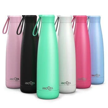 

500ML Double Wall Insulated Bottle Vacuum Flask Stainless Steel Sport Water Bottle For 24 Hour Cold 12 Hour Hot For Sport Hiking