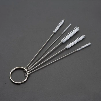

Portable Makeup Brushes 5pcs Multi-Function Cleaning Needle Mouth Spray Gun Brushes Set Kit Tip Tube Tattoo Piercing Clean Tool