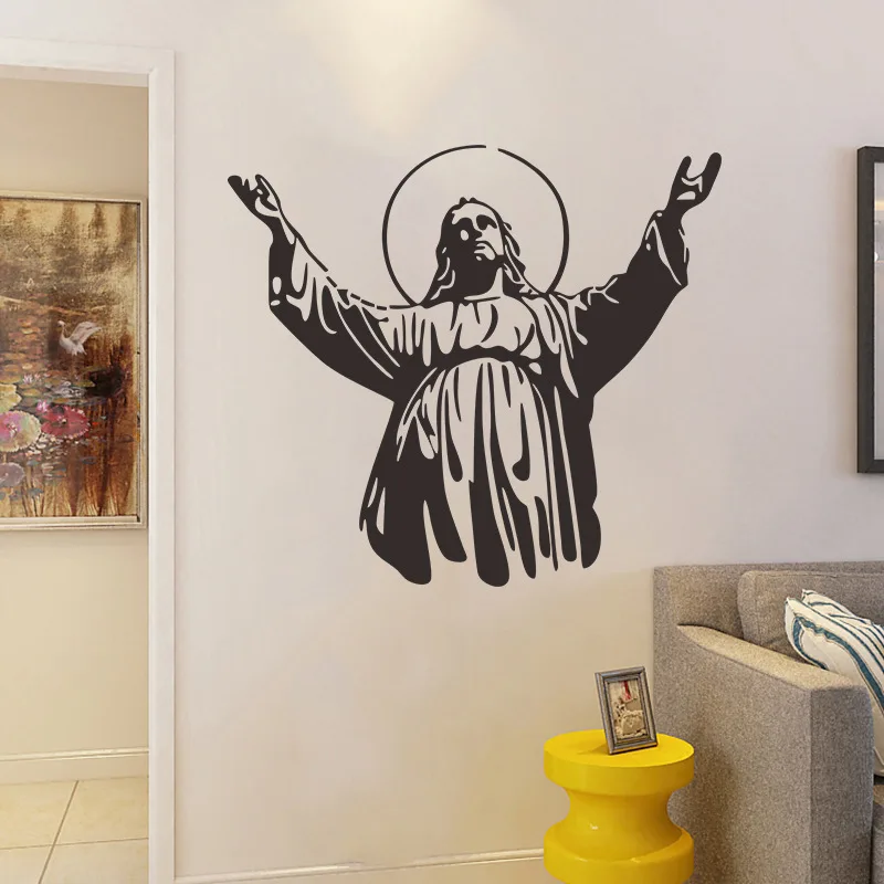 Christianity Jesus wall sticker decals For living room bedroom