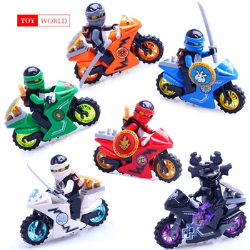 HAPPY MONKEY Motorcycle Building Blocks Bricks toys