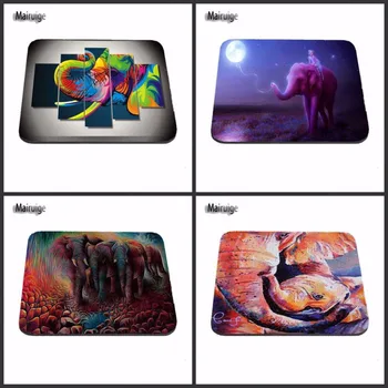 

Little Girl On A Pink Elephant New Size Mouse Pad Rubber Size For 180x220x2mm 250x290x2mmAnd 250mmx200mmx 2mm Mat Free shipping