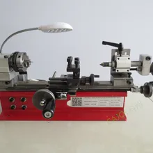 DIY Мини Настольный токарный инструмент домашняя лаборатория токарный станок 4 кулачковый патрон 65 мм