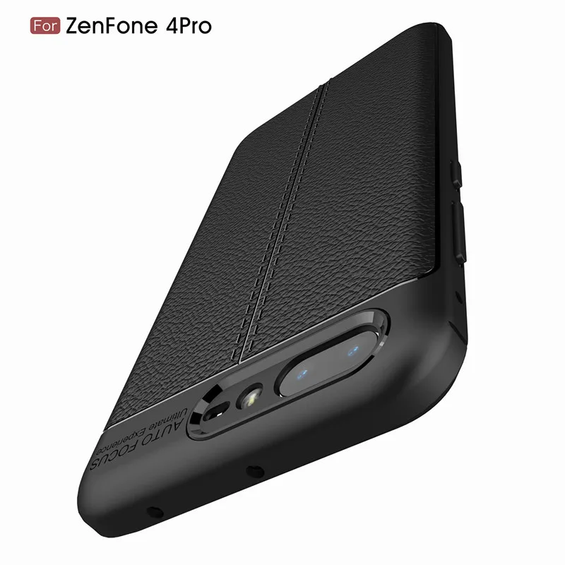 Silicone Case For ASUS ZenFone 4 Pro ZS551KL 5.5inch Case Soft TPU PU Leather Back Cover For Asus  ZenFone 4 Pro ZS551KL Case (11)