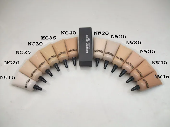 

12PCS BRAND SELECT COVER-UP CACHE-CERNES 10ML MAKEUP CONCEALER