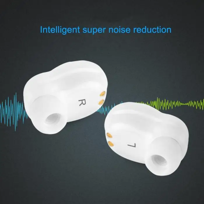 Bluetooth наушники настоящие беспроводные наушники-вкладыши мини-близнецы гарнитура для iPhone samsung-Drop