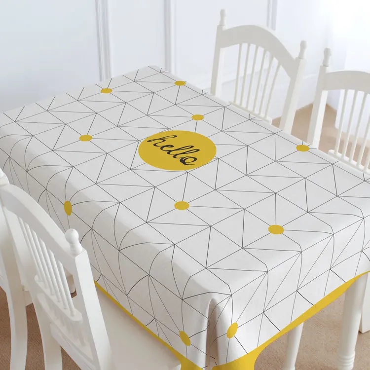 

Fabric Art Round Table Cloth Long Tea Table Cloth A Living Room Restaurant Multipurpose Cover A Piece Of Cloth Table Cloth