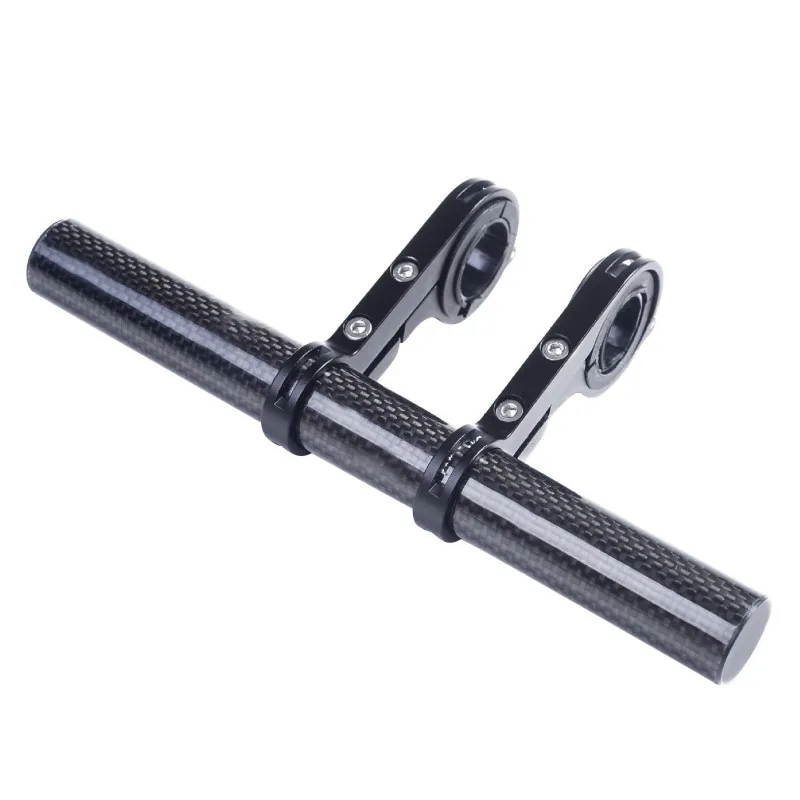 Flash Deal Bike Flashlight Holder Handle Bar Bicycle Accessories Extender Carbon Tube Bicycle Bracket Riding Extension Car Frame 2