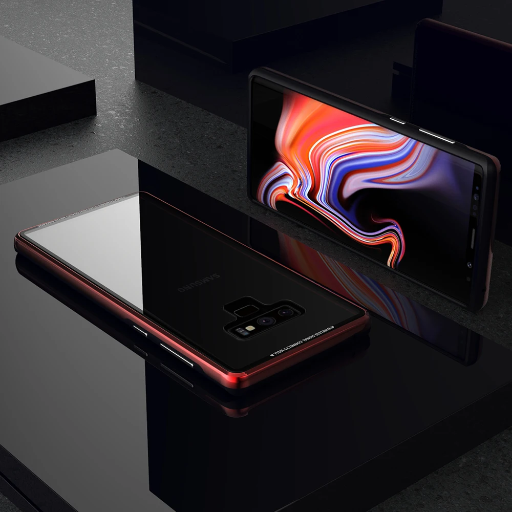R JUST металлический противоударный чехол для телефона Samsung GALAXY S9 Plus Note 9 Note9