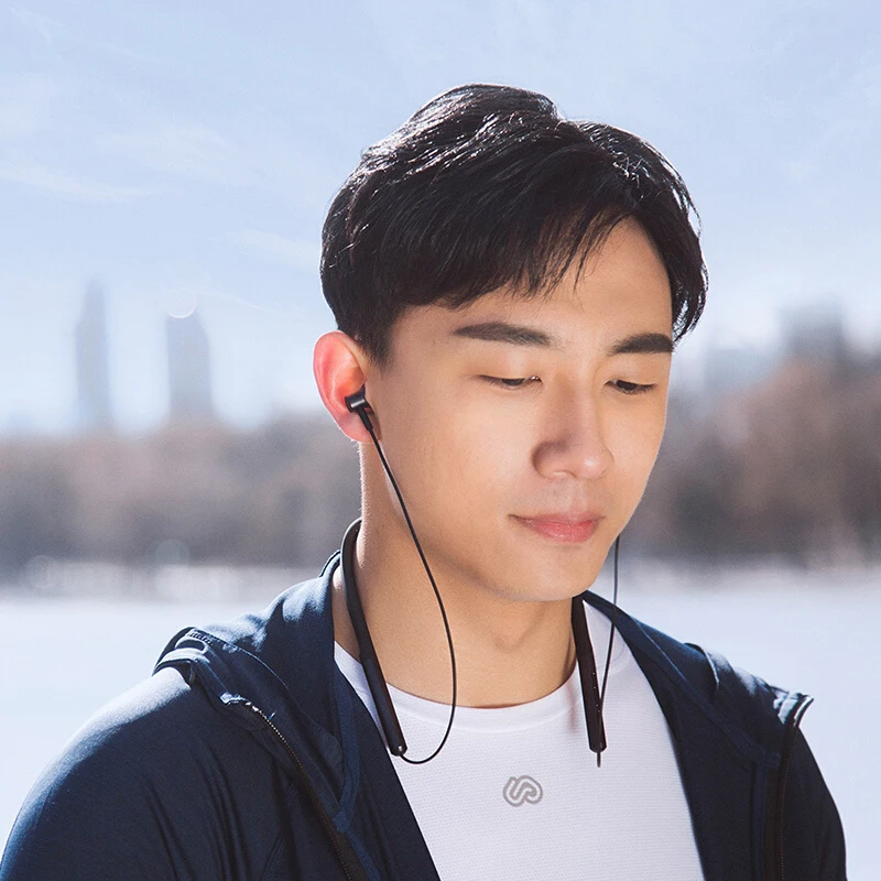 Оригинальные Xiaomi mi Bluetooth наушники с шейным ремешком беспроводные Apt x Hybrid Dual Cell c