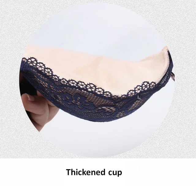 MengShan Thickened cup small size bra Fat mm gathers 200 Jin Adjustable  underwear woman push up bra lingerie femme 95A 95B 100B - AliExpress