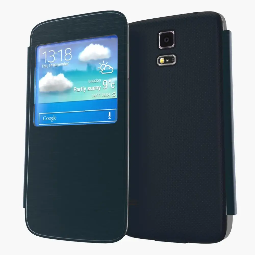 Кожаный чехол с откидной крышкой для телефона Samsung Galaxy S5 mini G800 2 шт. 15%|case for samsung