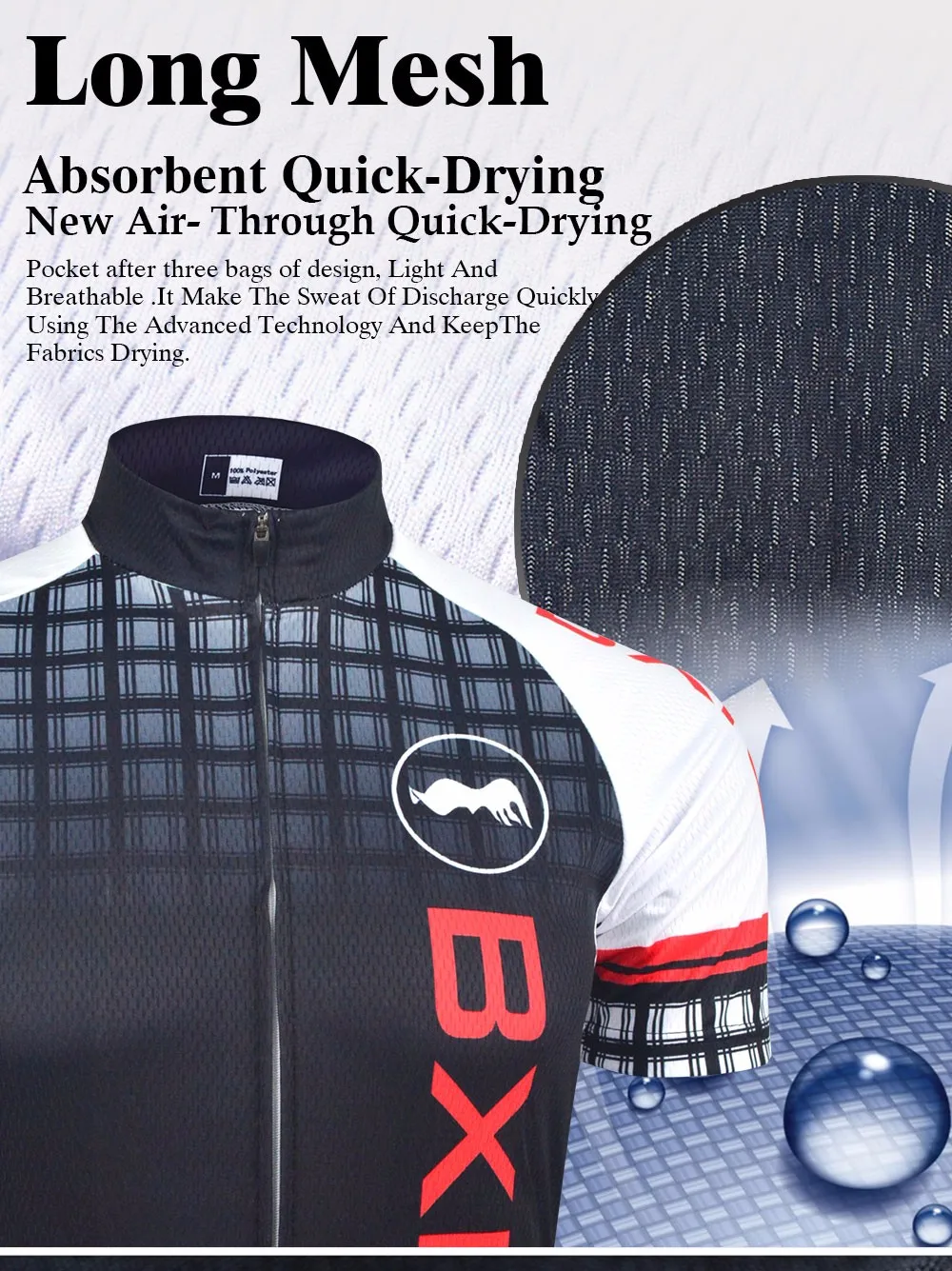 Bxio Прохладный Велонаборы дышащий Открытый Для мужчин Pro цикла Майки Рубашка с короткими рукавами Велосипедный Спорт одежда Дышащие quipacion
