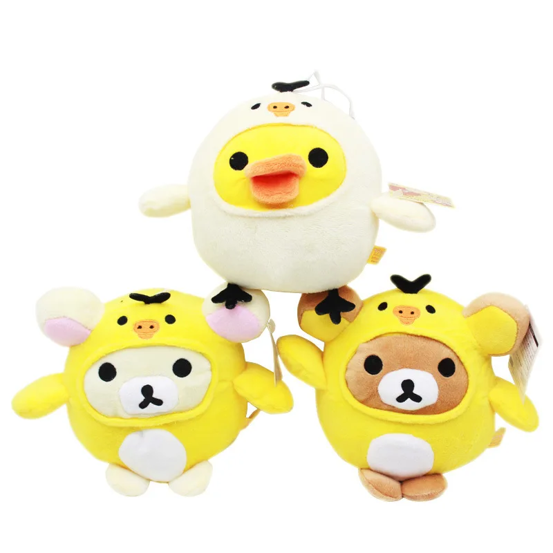 

3pcs/lot Rilakkuma Bear Plush Toy,wedding/party/company Anniversary Promotional Rilakkuma Bear Gifts Toy