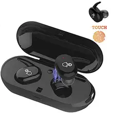 HBUDS Touch Two Мини Bluetooth наушники с микрофоном V5.0 Шум шумоподавления для Iphone, Xiaomi, samsung X XS XR