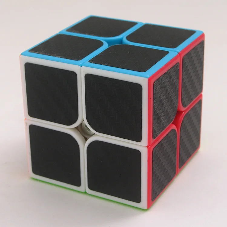 Rubikx куб 2-3-4-5Carbon волокна Стикеры Скорость Magic Cube детские игрушки-головоломки, Детские кубики, подарки для детей, игрушки для молодежи взрослых Instruction3* 3*3 игрушка мальчика