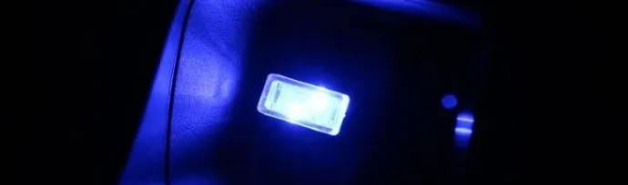 Автомобильный USB светодиодный светильник для fiat 500 stilo ducato palio bravo doblo grande punto linea freemont panda Strada - Название цвета: blue