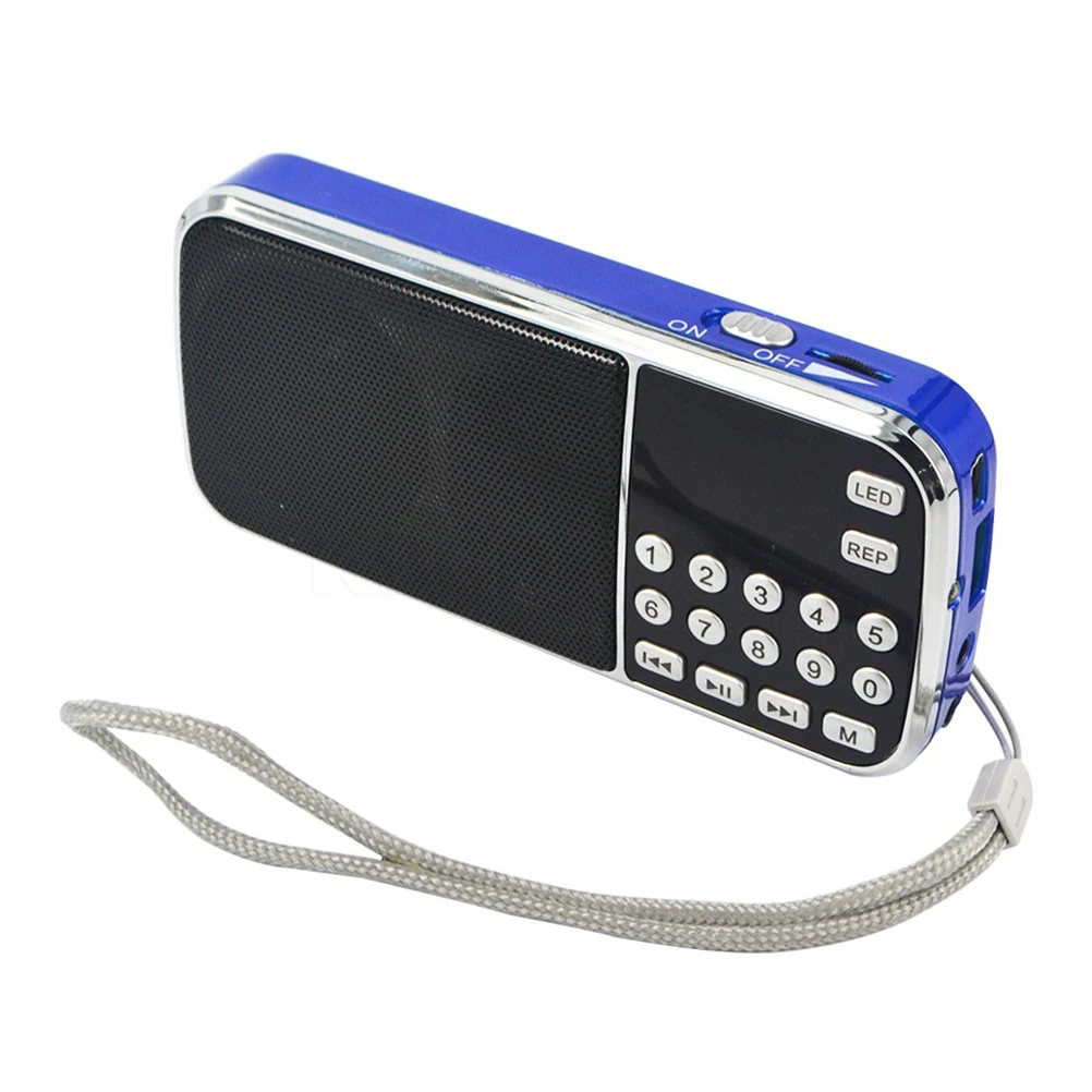 New Portable HIFI Mini Multifunctional Digital MP3 Radio Speaker USB TF FM Radio
